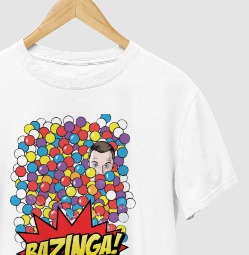 BAZINGA NA PISCINA DE BOLINHAS