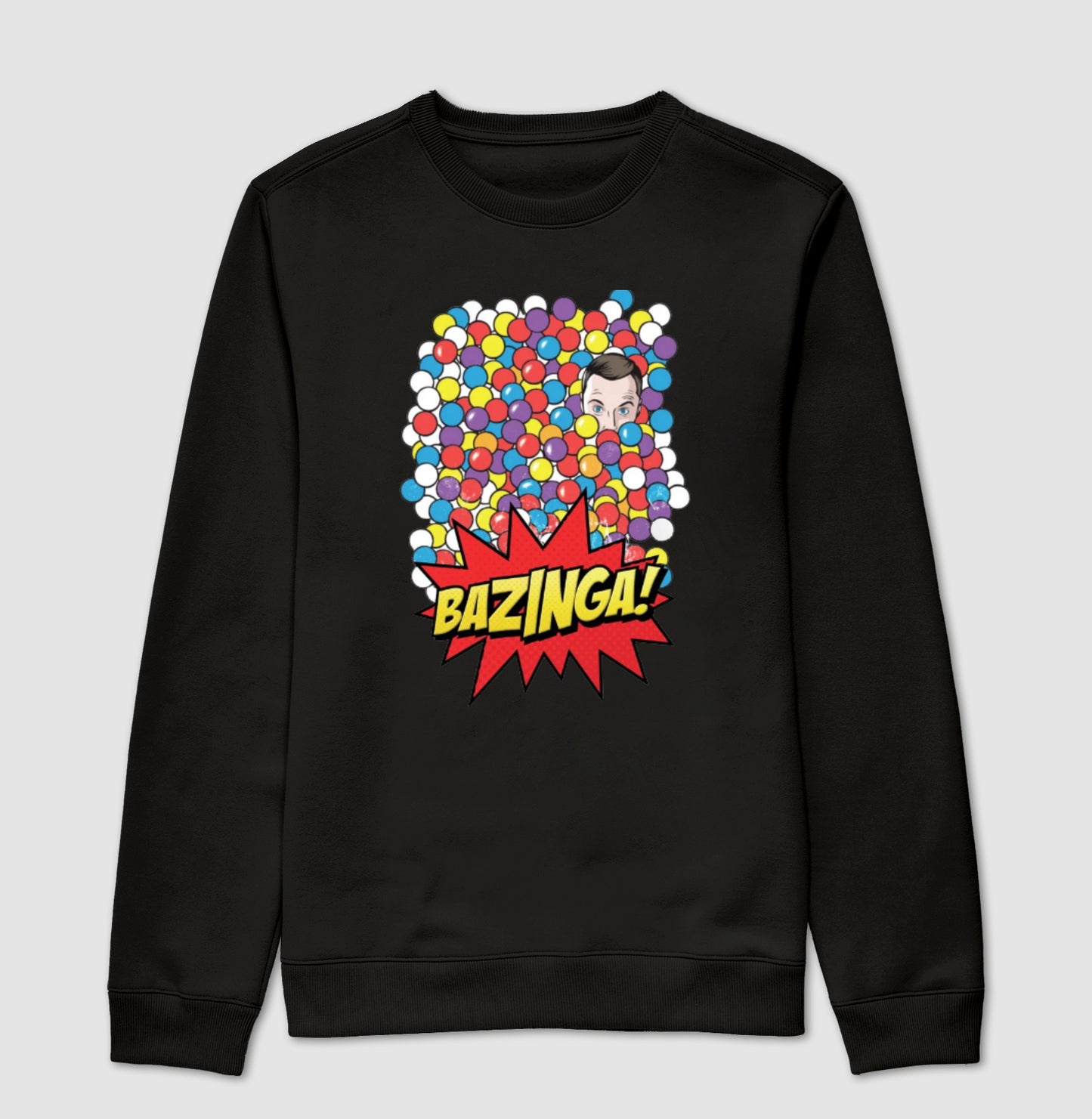 BAZINGA NA PISCINA DE BOLINHAS