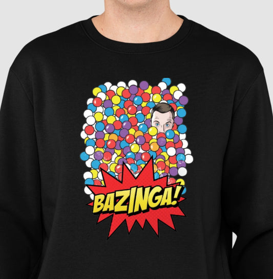 BAZINGA NA PISCINA DE BOLINHAS