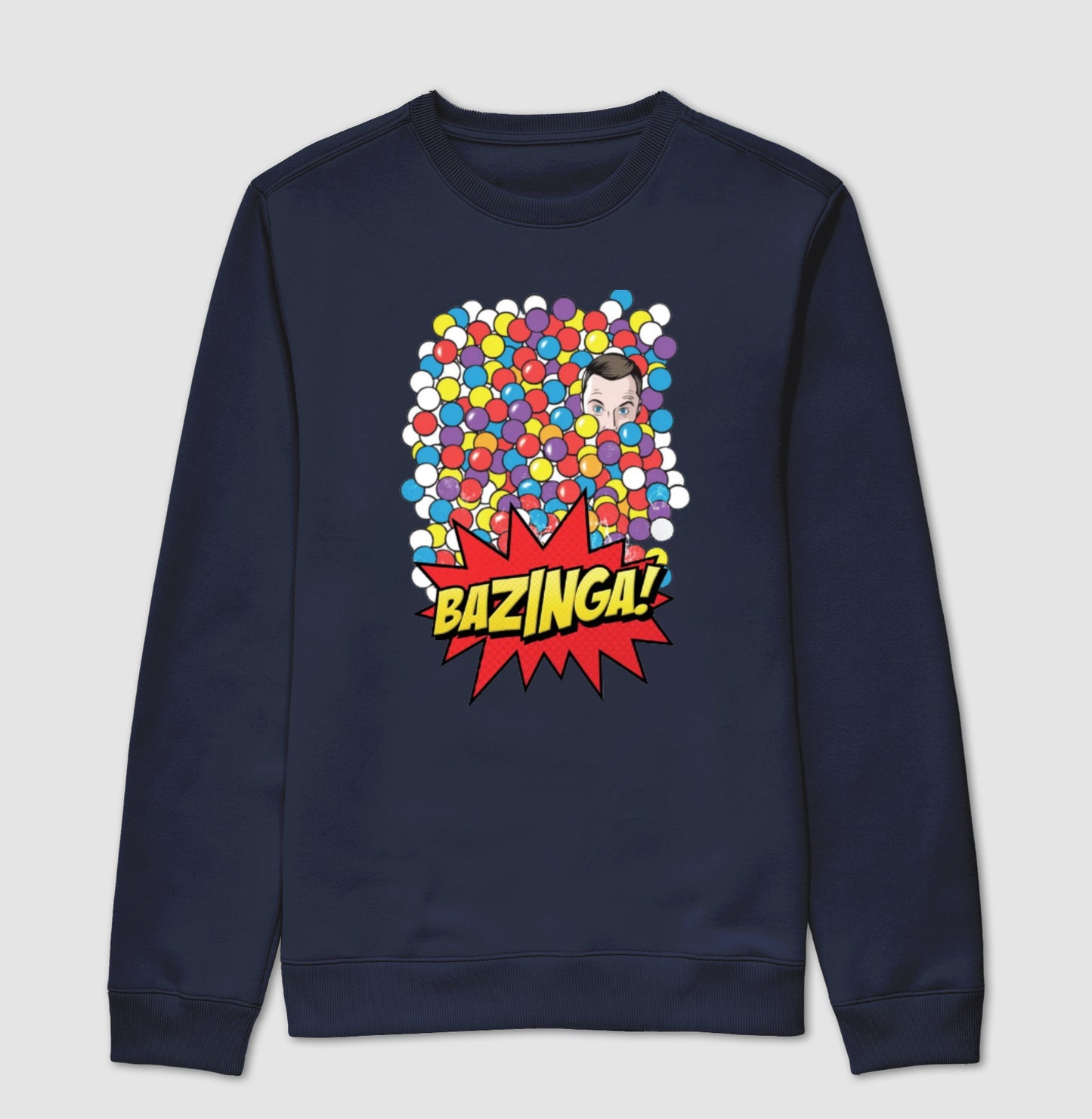 BAZINGA NA PISCINA DE BOLINHAS