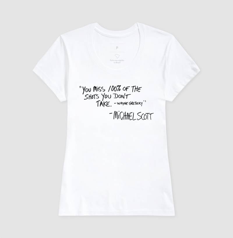 YOU MISS 100% OF THE SHOTS YOU DON'T TAKE